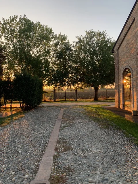 Veduta della location di Villa Fontanorio immersa nel verde